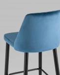 Стул барный Stool Group Диего велюр пыльно-синий УТ000025320