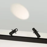 светильник магнитный MAG-ORIENT-SPOT-CROP-ZOOM-TC-R35-6W Warm3000 (BK, 19-29 deg, 48V) (Arlight, IP20 Металл) 045067