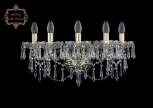 Бра Art Classic 10.23 10.23.5.200.XL.Gd.Dr (220V, хрусталь, подвески, подсвечник, свеча)