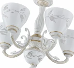 Подвесная люстра Arte Milano AM343659 343659/5 WT+G (220V, на цепи)