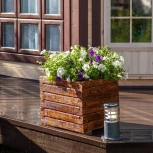 Наземный светильник Elektrostandard Strada 1508 TECHNO серый (220V, IP54)