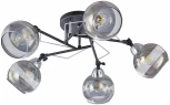 Потолочная люстра на штанге Arte Milano AMALFI-323685 323685/5B BK+CR (220V)