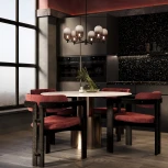 Потолочная люстра на штанге Freya Tesse FR1011PL-06B (220V)