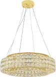 Подвесной светильник (12044/A/1P Gold) Indigo Valore V000098L (LED, 220V, хрусталь, на тросе, круглые)