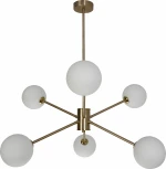 Потолочная люстра на штанге Zortes Ragy ZRS.1893.06 (220V, шарики, IP21)