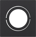 Встраиваемый точечный светильник ЭРА KL87 BK (12V)