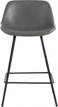 Стул полубарный Stool Group Деймон экокожа серый УТ000036643