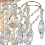 Потолочная люстра хрустальная Reluce 04039-0.3-04 WH+GOLD PN (220V)