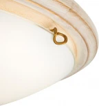 Настенно-потолочный светильник Sonex Provence 7605/DL SNOK SN стекло/белое/кремовый/бронза LED 48Вт 4000K D460 IP20