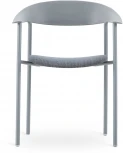 Стул Eila с подушкой пластик серый Stool Group арт.УТ000039777