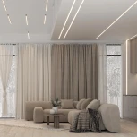 Светодиодная лента RT-A128-8mm 24V Day4000 (10 W/m, IP20, 5m) (Arlight, высок.эфф.150 лм/Вт) 036211(1)