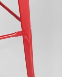 Стул барный Stool Group TOLIX WOOD красный глянцевый УТ000001195