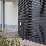 Наземный уличный светильник Arte Lamp A5193PA-1BK (LED, 220V, куб, IP54)