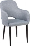 Стул R-Home Ledger Сканди Грей Чёрн