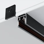 Заглушки для накладного магнитного шинопровода Exility Maytoni Accessories for tracks Exility TRAM034EC-41B