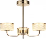 Потолочная люстра на штанге Lumion Venice 6579/40CL золото/прозрачный/металл/пластик LED 40W 220V