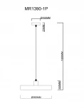 Подвесной светильник MyFar Ria MR1390-1P (220V)