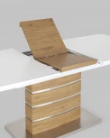 Стол обеденный Stool Group Генуя раскладной 160-200*90 белый УТ000035015