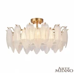 Потолочная люстра на штанге Arte Milano Rim 315009/D600 BS (220V, перо)