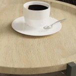 Стол журнальный Бьерн дуб санремо/черный от фабрики Mebelik