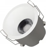 Встраиваемый точечный светильник MS-HARBOR-R82-10W Warm2700 (WH, 50 deg, 230V) (Arlight, IP20 Металл) 054474 (LED)