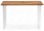 Стол Notta Лота Лофт 120 25 мм белый матовый / дуб вотан 489646