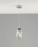 Подвесной светильник светодиодный Moderli Lazio V10431-PL (220V, хрусталь K9, на проводе)