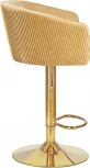 Стул барный DOBRIN DARCY GOLD (песочный велюр (1922-3)) 5025_GoldBase-LM GOLD, цвет сиденья песочный (1922-3), основания золото