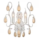 Бра Omnilux Agrigento OML-74501-02 (220V, подвески, подсвечник, свеча, лепестки)