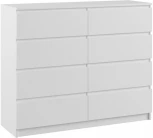 Комод Woodville Мадера 1200.8 лдсп белый 520943