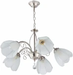 Подвесная люстра Arte Milano Amalfi-2656 332656/5 SN (220V, подвески, на цепи)