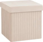 Пуф складной с ящиком Store Square бежевый Stool Group (арт.УТ000038974)