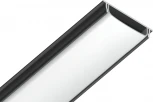 Алюминиевый профиль накладной гибкий для светодиодной ленты до 15мм Ambrella Illumination GP1600BK