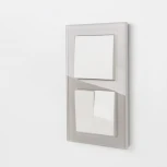 Рамка на 2 поста Favorit (дымчатый,стекло) Werkel W0021117 (a050895)