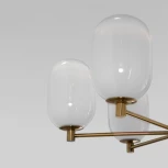 Потолочная люстра на штанге Eurosvet Loona 60161/6 латунь (220V)