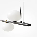 Подвесной светильник со спотами Maytoni Inversio MOD350PL-02BBS (220V, на тросе, шарики)