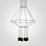 Подвесной светильник Chandelier 0307 Led Suspension Lam ImperiumLoft 40,1641 (84532-22) (220V, на проводе)