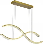 Подвесной светильник ST Luce Aceno SL6206.303.50 Латунь/Прозрачный LED 1*50W 3000K (220V, на тросе)