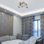 Потолочная люстра Eurosvet Evita 30140/6 хром (220V, шарики)