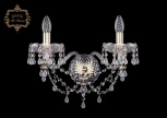 Бра Art Classic 10.24 10.24.2.200.XL.Gd.V0300 (220V, хрусталь, подвески, подсвечник, свеча)