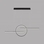 Подвесной линейный светильник светодиодный Mantra Kitesurf 7140 кольцо (220V, на тросе, кольцо)