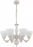 Подвесная люстра Arte Milano AM343837 343837/6 WT+G (220V, на цепи)