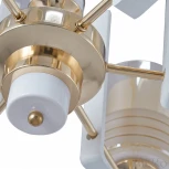 Подвесная люстра Arte Milano Florentia-6087 306087/6 Wh/Gd (220V, на цепи)