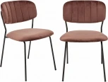 Комплект из 2-х стульев Bradex Home Carol терракотовый (FR 0470P)
