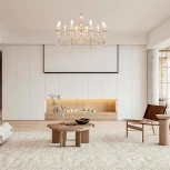 Подвесная люстра Arte Milano AM346109 346109/10 FGD (220V, подвески, на цепи, подсвечник, свеча)