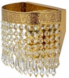 Настенный светильник Arti Lampadari Santa E 2.10.600 GB (220V, хрусталь, подвески)