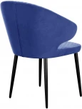 Стул DikLine 355 микровелюр Z20 синий, ножки черные