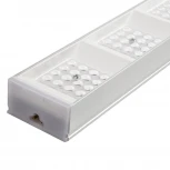 Светильник линейный линейный светодиодный накладной соединяемый, 6500K Uniel ULO-EL120B-100W/6500K/K SILVER LINKABLE