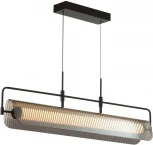 Подвесной светильник Odeon Light Liner 5056/35LA ODL24 321 черный/дымчатый/металл/стекло/акрил LED 35W 3000К (220V, на проводе)