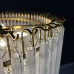 Подвесная люстра каскадная Eich Chandelier Nova D65 Gold ImperiumLoft 40,1594 (73607-22) (220V, на цепи)